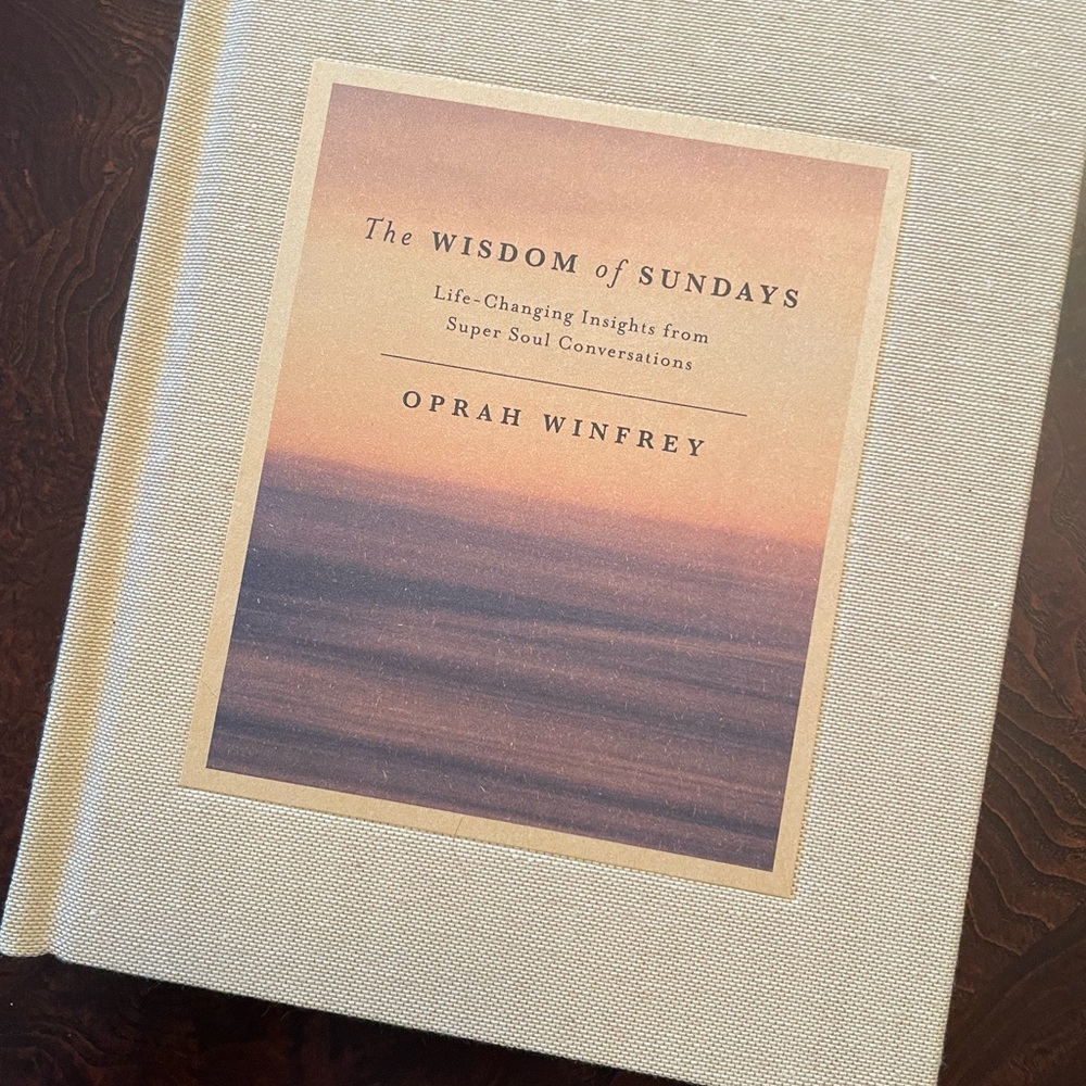 The Wisdom of Sundays by - Beige Hardcover